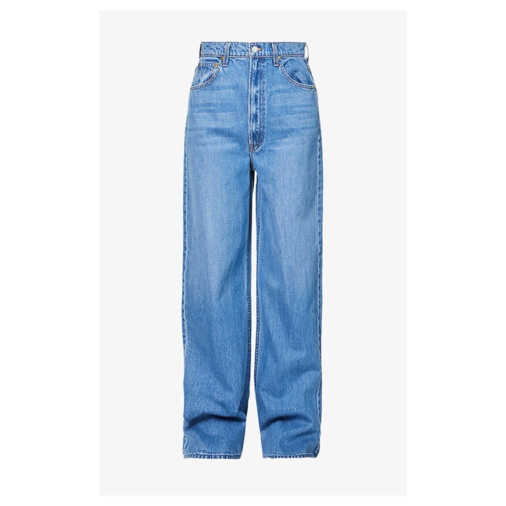 MOTHER SNACKS! The Yummy Puddle Jeans in color “Delicious Memories” medium denim